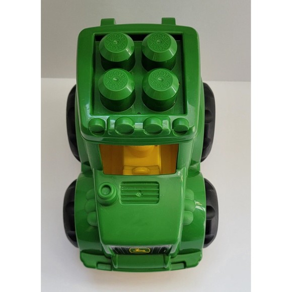 Mega Bloks Big Blocks John Deere Lil' Tractor First Builders Farm - Picture 6 of 8
